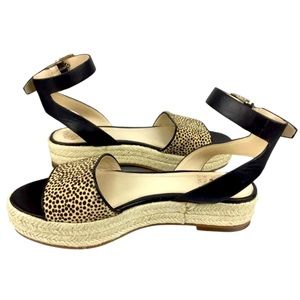 SOLD‼️ Vince Camuto Animal Print Sandals